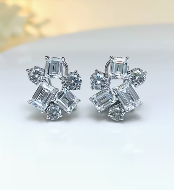 Boucles d’Oreilles "Géo-Élégance