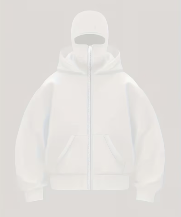 Hoodie mixte tendance avec masque intégré