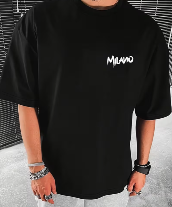 T‑shirt homme décontracté oversize élégant