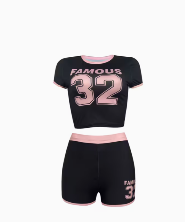Ensemble T-shirt & Short 32 – Famous Femme