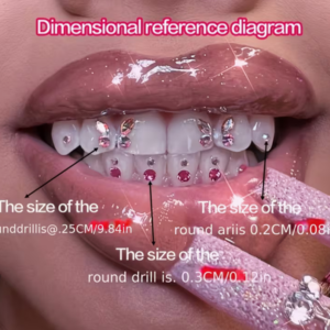 Maxi-Set de 36 Piercings "Sweet Romance" – Cœurs & Roses