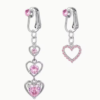 Duo "Pink Butterfly Love" – 2 Faux Piercings de Nombril Ajustables – Image 3