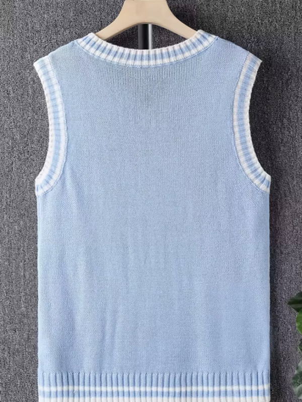 Rectangle 9 Haut Homme à Manches Courtes en Tricot