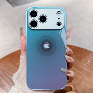 oque de téléphone au design avec motif Apple à dégradé