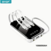 BYGP 10000Mah Batterie Externe Portable/Chargeur de Téléphone USB – Image 4