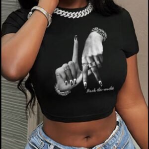 Haut  Femme  Style Casual Confort Toute Saison