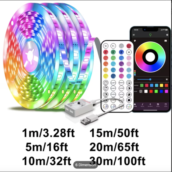 Panorama Light – Bande LED XXL Connectée & Multimodes