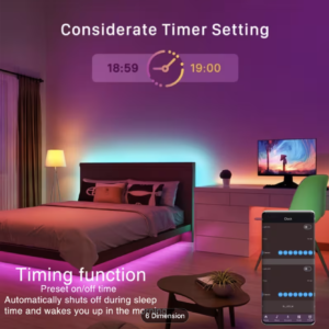 Panorama Light – Bande LED XXL Connectée & Multimodes