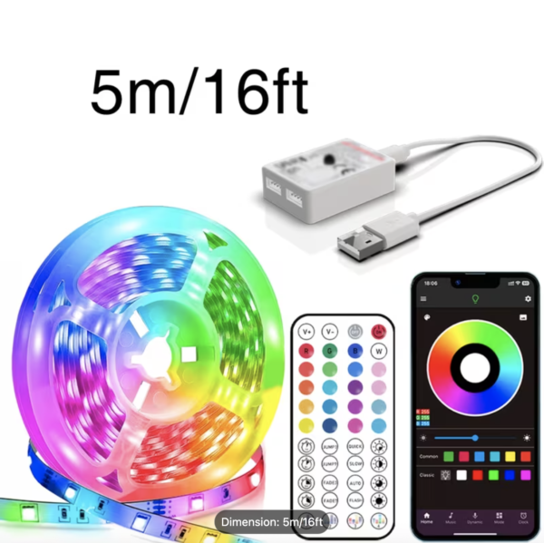 Panorama Light – Bande LED XXL Connectée & Multimodes