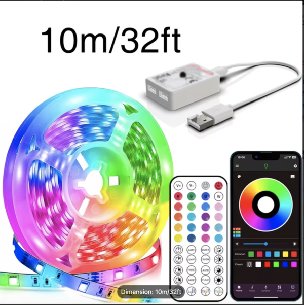 Panorama Light – Bande LED XXL Connectée & Multimodes