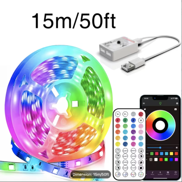 Panorama Light – Bande LED XXL Connectée & Multimodes