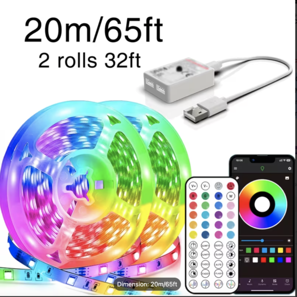Panorama Light – Bande LED XXL Connectée & Multimodes