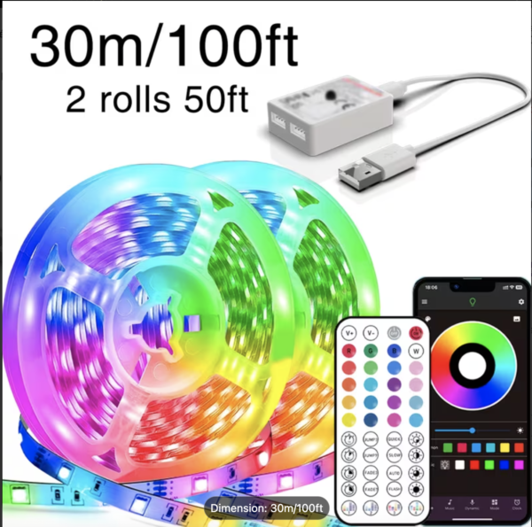 Panorama Light – Bande LED XXL Connectée & Multimodes
