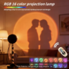 Solaris Pro – Lampe Coucher de Soleil Rotative à 180°