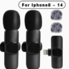 Microphone Lavalier Sans Fil pour iPhone iPad Android USB-C, – Image 4