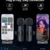 Microphone Lavalier Sans Fil pour iPhone iPad Android USB-C, – Image 3