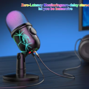 Microphone pour jeux, PC, podcasting et enregistrement en studio