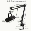 FDUCE SL40+ Le microphone dispose de connexions USB et XLR – Image 2