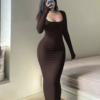 Robe Cintrée Silhouette – Image 35