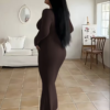 Robe Cintrée Silhouette – Image 36
