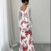 Robe Longue Majesté Florale – Image 3
