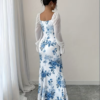 Robe Longue Majesté Florale – Image 11