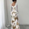 Robe Longue Majesté Florale – Image 15