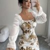 Robe Longue Majesté Florale – Image 17