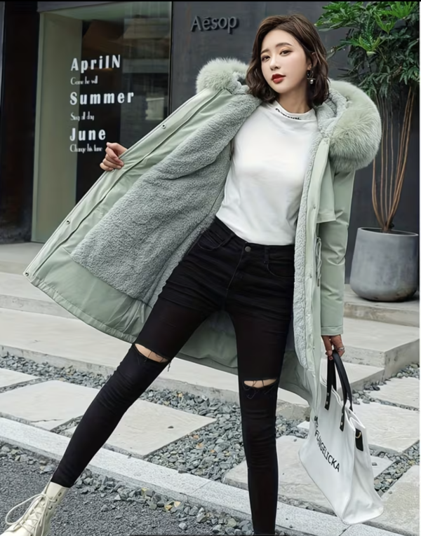 Manteau Mi-Long Polar Chic