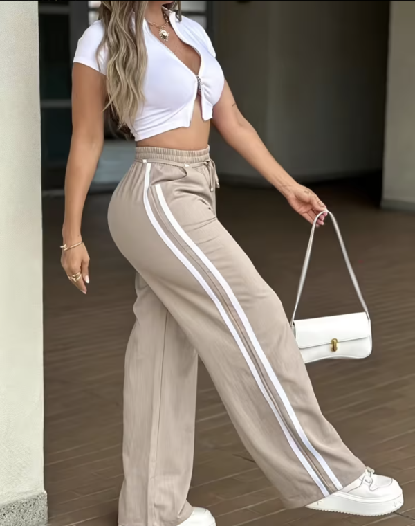 Pantalon Palazzo Parallel Chic