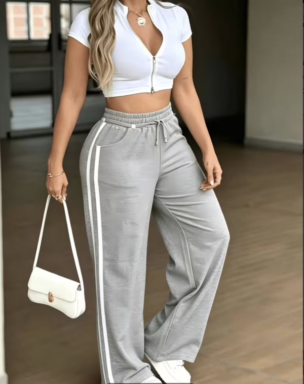 Pantalon Palazzo Parallel Chic