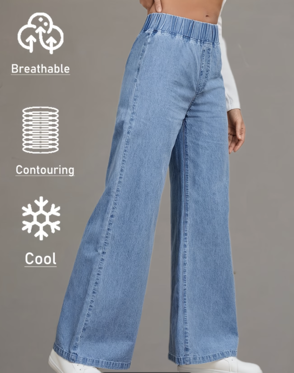 Jean Large Épure Indigo