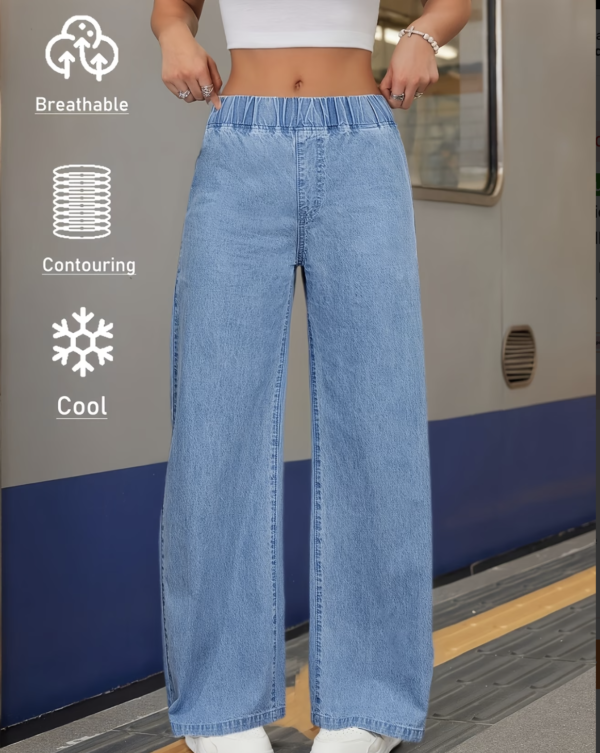 Jean Large Épure Indigo