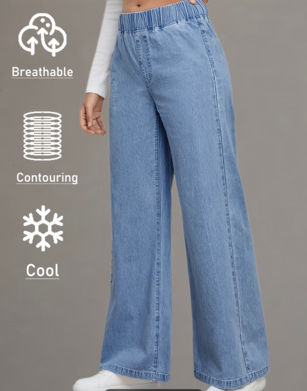 Jean Large Épure Indigo
