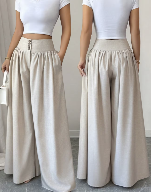 Pantalon-Le Palazzo Épure