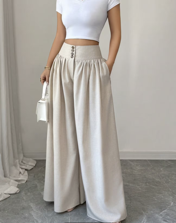 Pantalon-Le Palazzo Épure