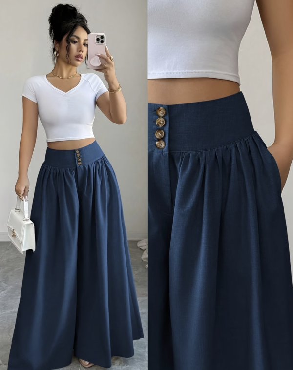 Pantalon-Le Palazzo Épure