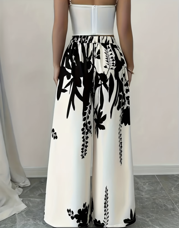 Pantalon Imprimé Flora (Minimaliste, sobre )