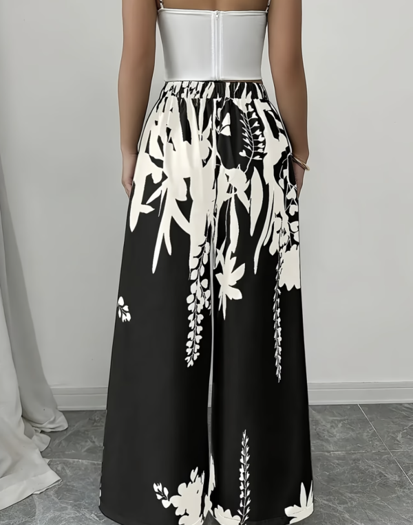 Pantalon Imprimé Flora (Minimaliste, sobre )