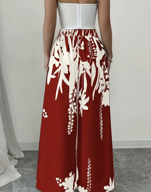 Pantalon Imprimé Flora (Minimaliste, sobre )
