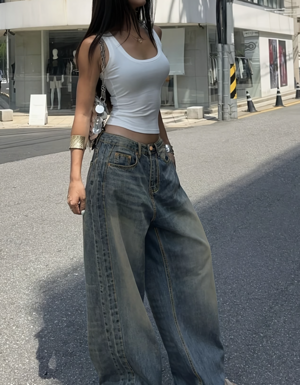 Jean Large Style Américain