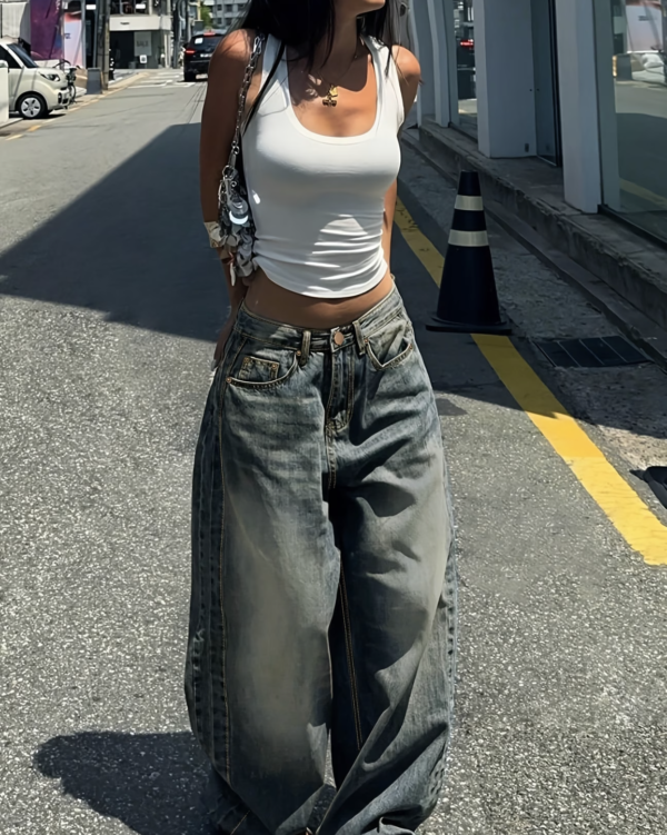 Jean Large Style Américain