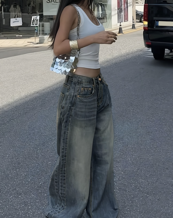 Jean Large Style Américain