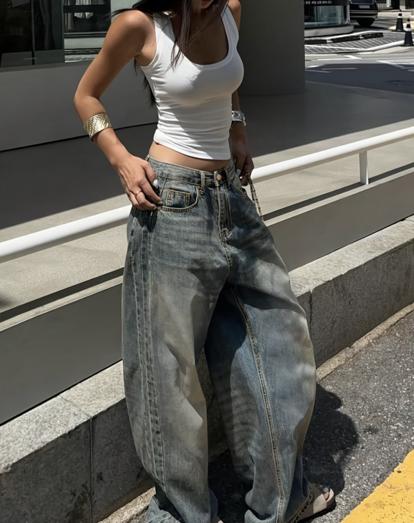 Jean Large Style Américain