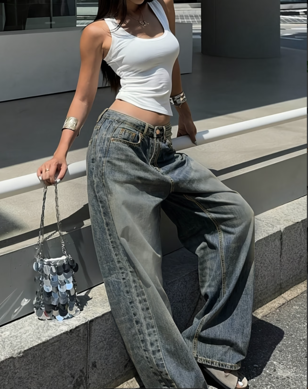 Jean Large Style Américain