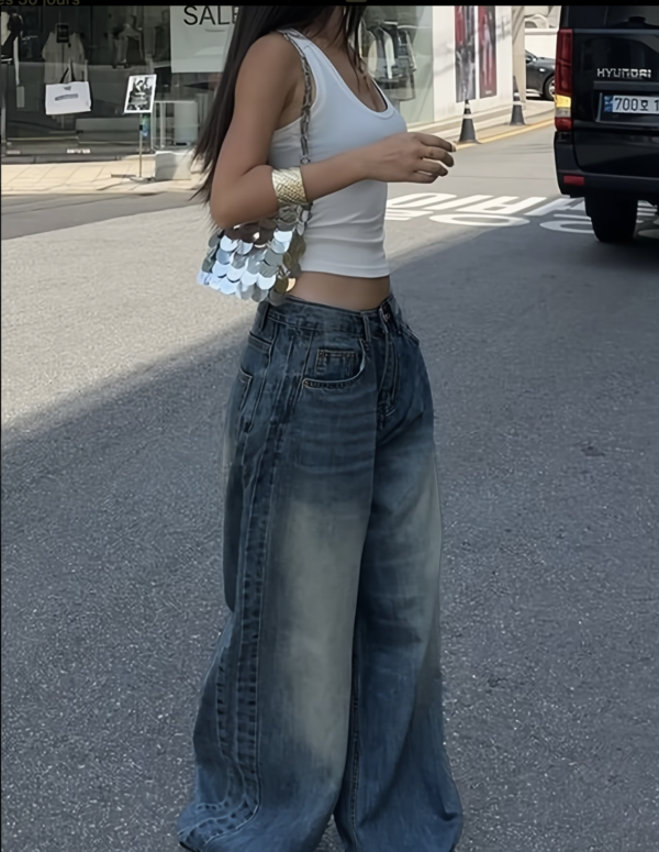 Jean Large Style Américain