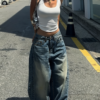 Jean Large Style Américain