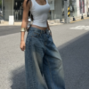 Jean Large Style Américain