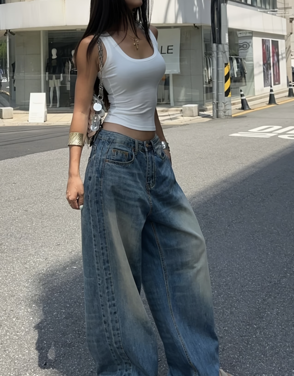 Jean Large Style Américain