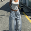 Jean Large Style Américain